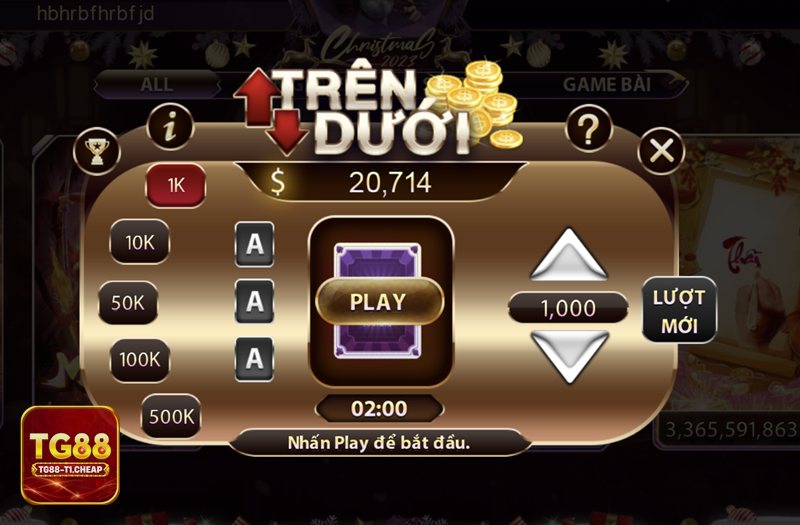 Tài Xỉu TG88 - Đọc tỷ lệ thưởng và điều kiện bàn trước khi xuống tiền